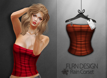 [FLRN] Rain Corset Orange