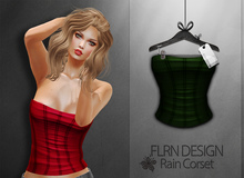 Rain Corset Green