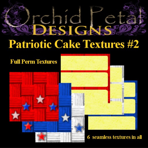 -OPD-  Patriotic  Cake Textures #2 Box