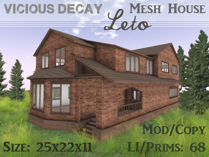 Vicious Decay - Mesh House 'Leto'