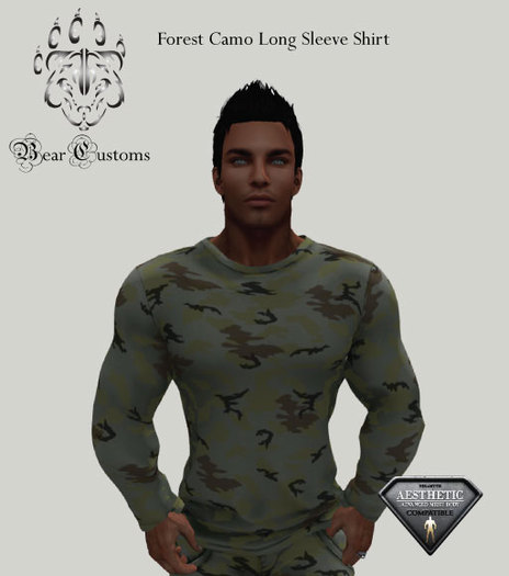Forest Camo Long Sleeve Shirt