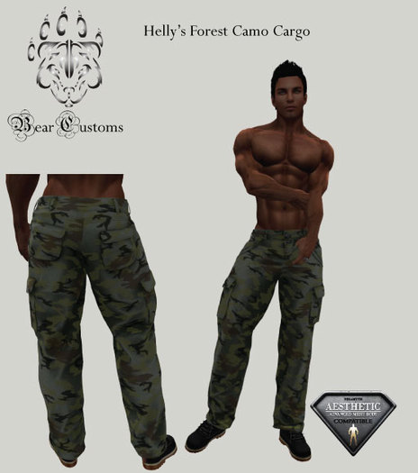 Helly's Forest Camo Cargo