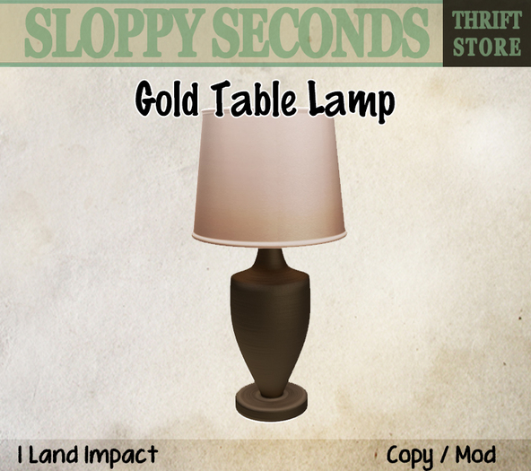 Gold Lamp