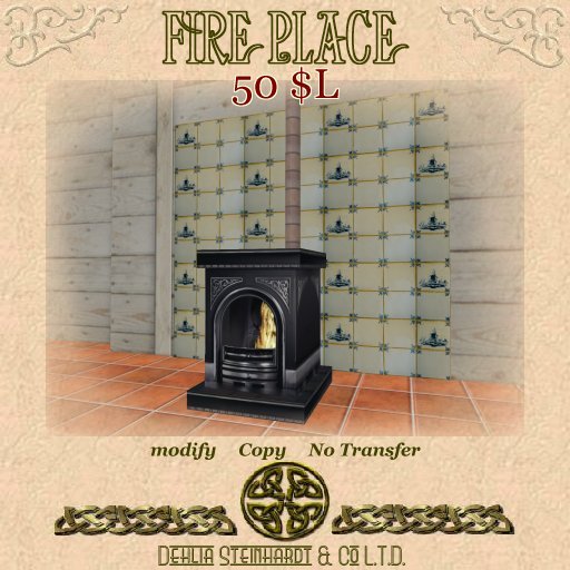Fireplace with Chimney