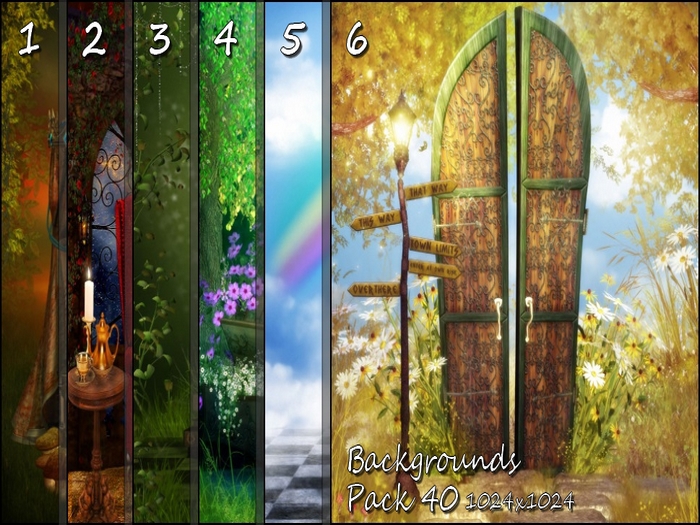 MONOMANIA - BackGrounds - Pack 40