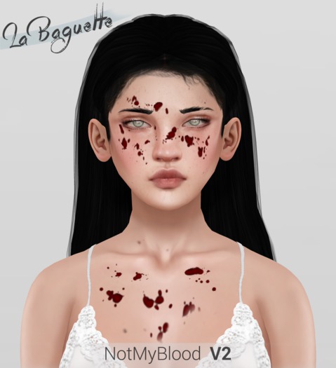 [La Baguette] NotMyBlood Face&Chest 2