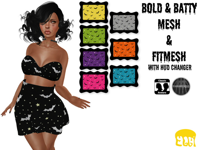 ~Bold&Batty~(Mesh & Fitmesh)