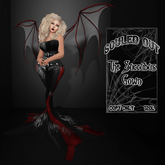 Souled Out Succubus Gown Strapped Red