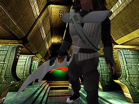 Second Life Marketplace - MedBrown Leather Klingon Batleth Male 2.0 V2