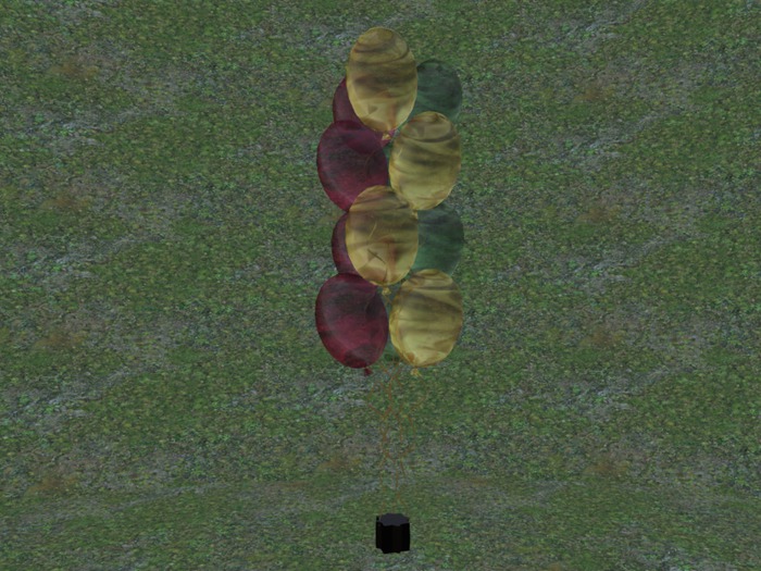 DFI Tall Balloon Tower - tricolor -Summer Tone
