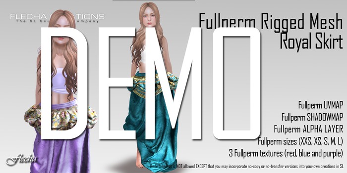 FLECHA Royal Skirt demo