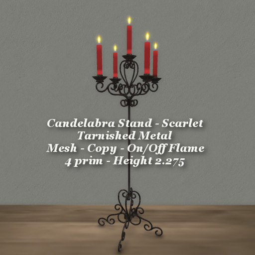 Candelabra Stand Scaret