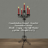 Candelabra Stand Scaret