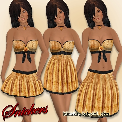 *Snickers* - Christina in Gold & Black