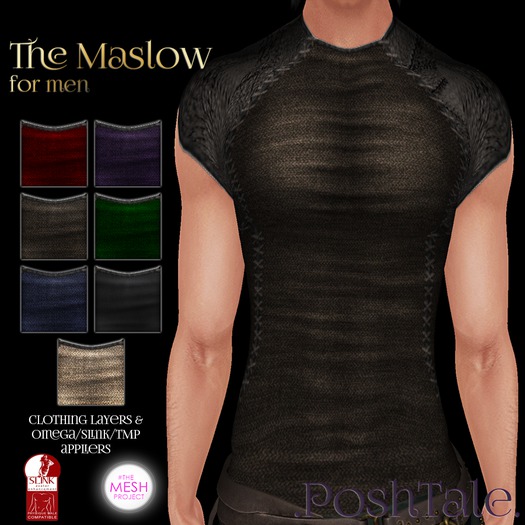 .PoshTale. for men: The Maslow  [wear to unpack]
