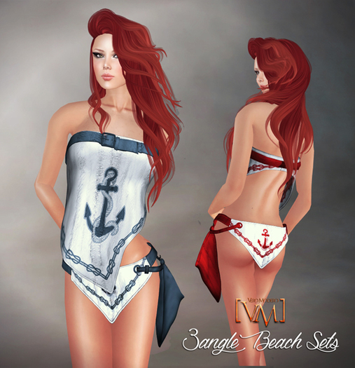 [VM] VERO MODERO / 3angle Swimwear and Beach Sets DEMO