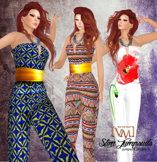 [VM] VERO MODERO / Slim Jumpsuit Blue