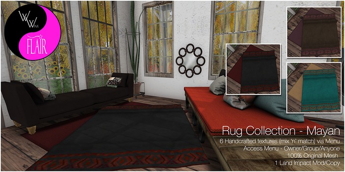 W.Winx & Flair - Rug Set - Mayan