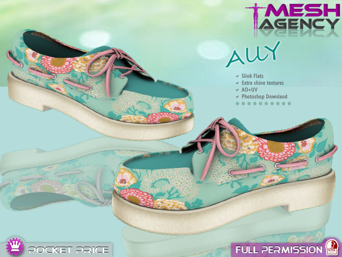 :MA:: Slink Flat Mocassin "Ally" - POCKET PRICE  - FULL PERM