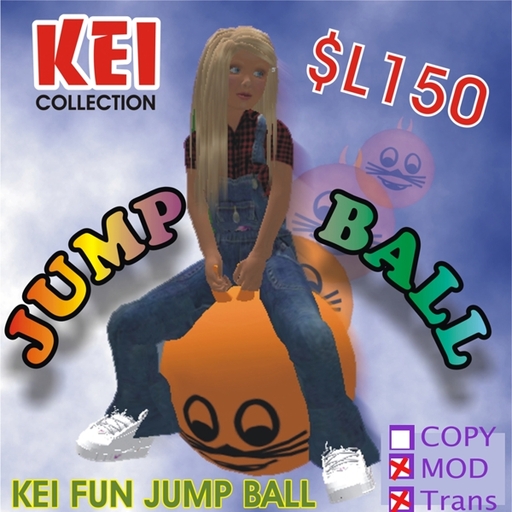 Kei ~ Kids Fun JumpBall (Orange)