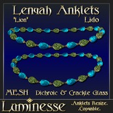 Luminesse Lenyah Lido Anklets PMESH-Wear To Unpack