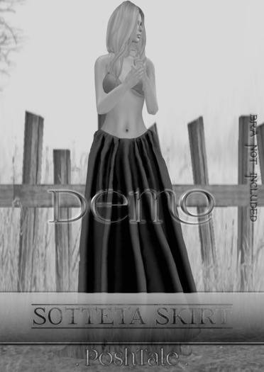.PoshTale. Sotteta Skirt DEMOs