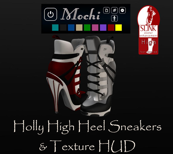 Mochi Styles  - Alysin High Platforms w/chains - Fat Pack