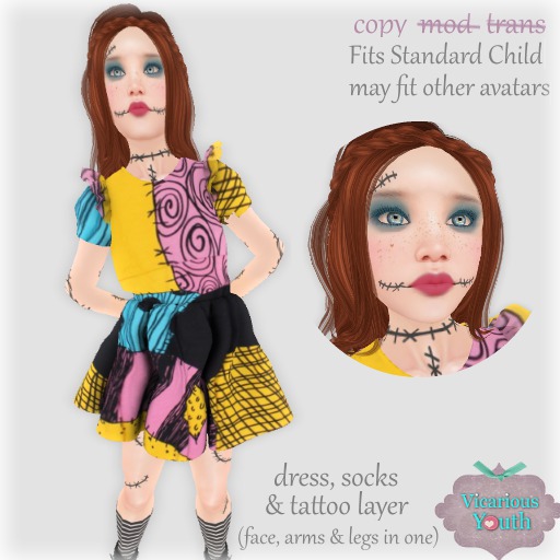 {V*Y} Big Kid Costume - Sally