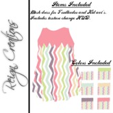 Zig Zag Summer Dress (Reign Creations)