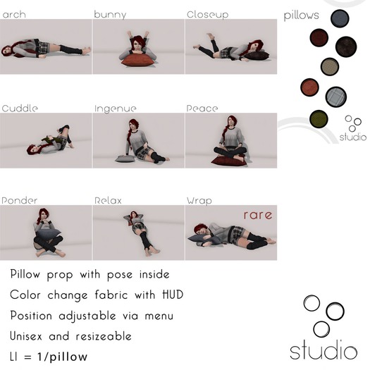 oOo Studio: Pillow Wrap RARE