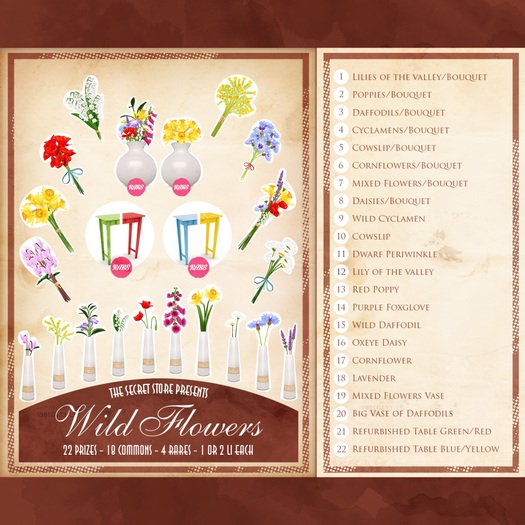 The Secret Store-Wild Flowers