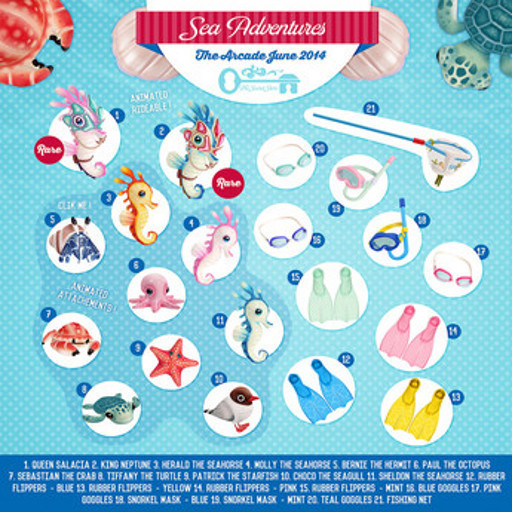 The Secret Store - Sea Adventures - Queen Salacia - Rare