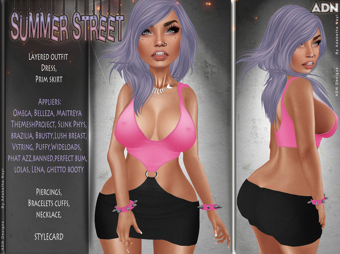 [ADN] SUMMER STREET (Appliers Incl)(Wear to Unpack )