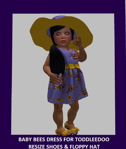 TSD DRESS FOR TODDLEEDOO BABY BEES