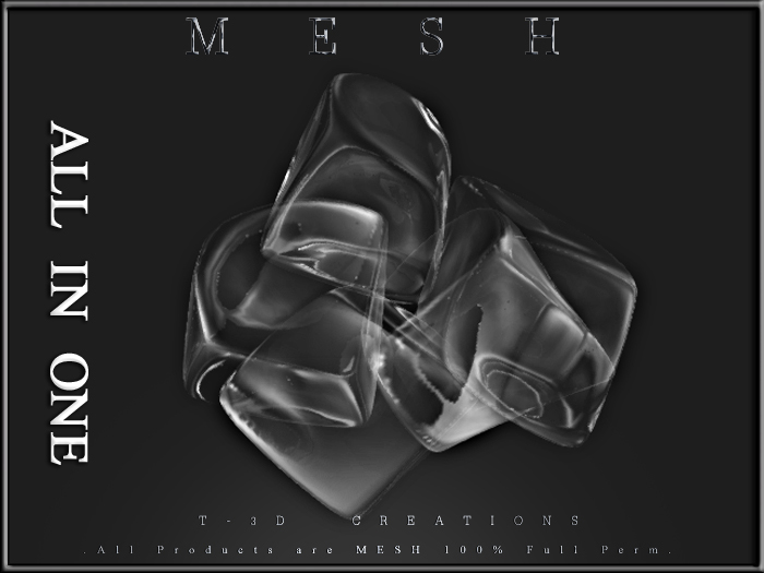 T-3D Creation [Button] MESH - Full Perm
