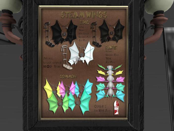 Yasum*MESH*SteamWings*RARE*NeonBlue