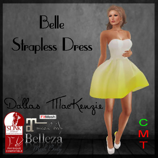 .::DM::. Belle Dress - BLUEBERRY