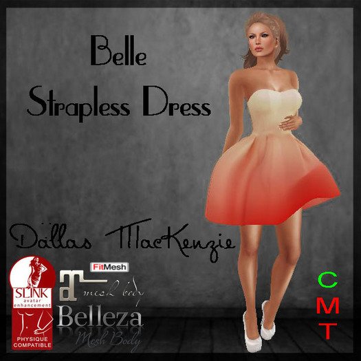 .::DM::. Belle Dress - BLUEBERRY
