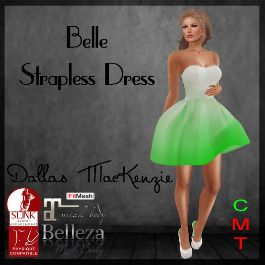 .::DM::. Belle Dress - BLUEBERRY