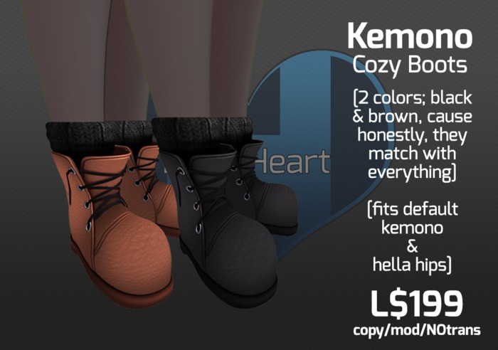 [BI] Kemono Cozy Boots