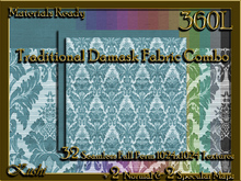Traditional Damask Combo Seamless Textures Materials Ready Full Perms 1024x1024