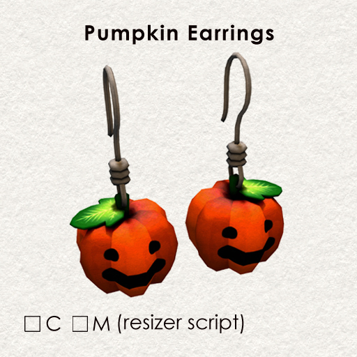 GUSTAV'S Pumpkin Earrings