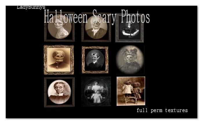 Halloween Scary Photos {Full Perm Halloween Textures}