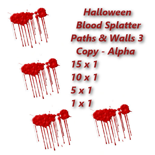 Halloween Blood Path & Wall 3