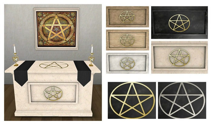 {ACD} Couples Pentacle Alter (PG) (Mesh/Materials)