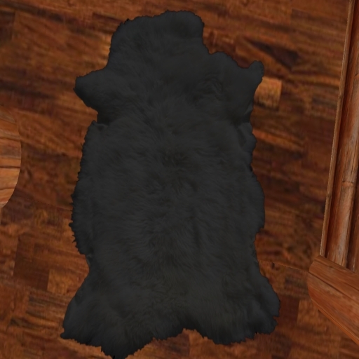 Black Bear Rug