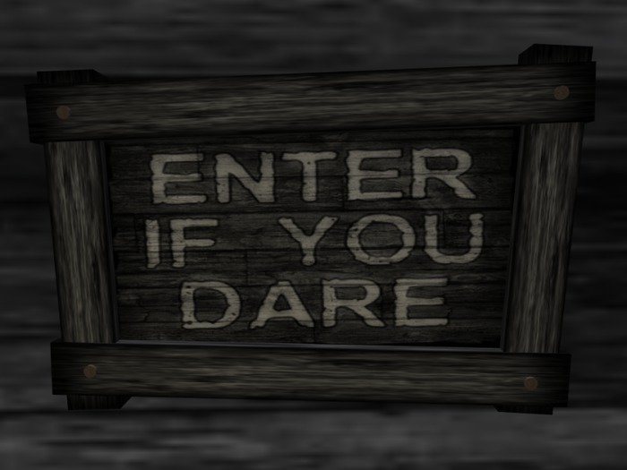 Spooky Halloween Sign