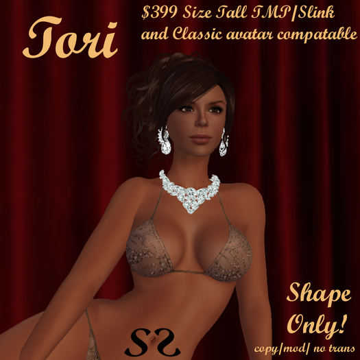 ~SS~ Tori for TMP/Slink and Classic Avatars Medium V1