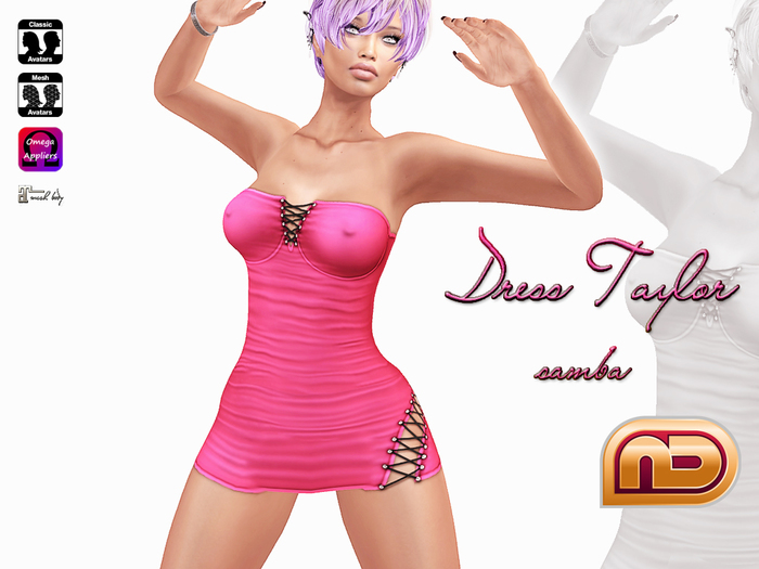 [NetLife Design] Dress Taylor samba + Appliers