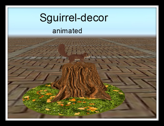 squirrel - decor